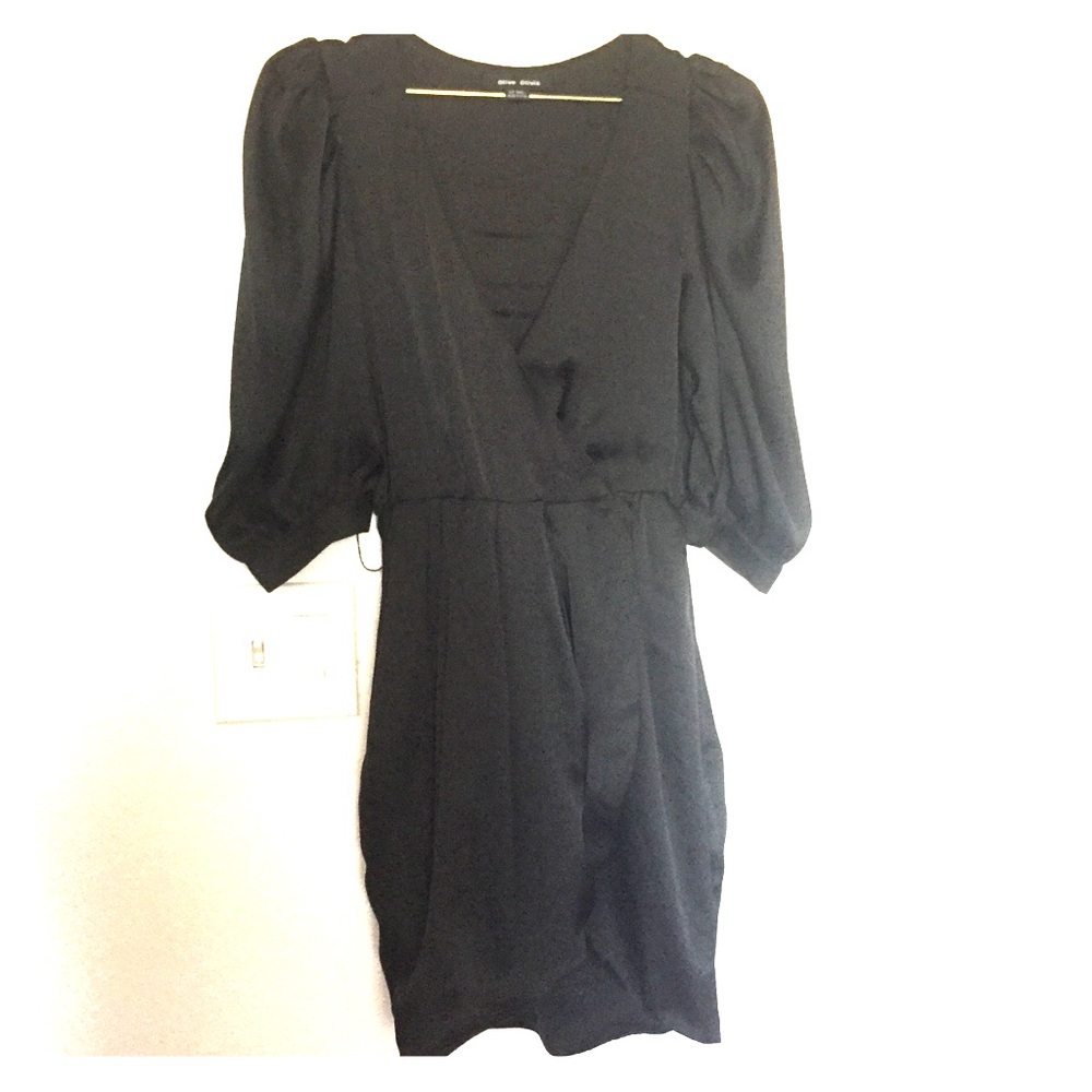 🛍Olive Olivia | Women’s Wrap Dress Puff Sleeve